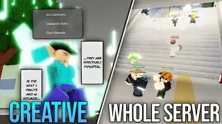 Whole Server VS The Creative One In Jujutsu Shenanigans [WINNER GET FREE GAMEPASS]