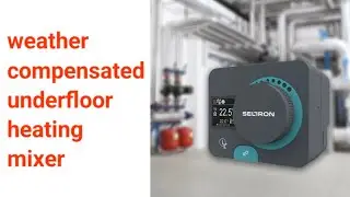Intergas hre, thermal store & Seltron ADH20 weather compensated ufh mixer.