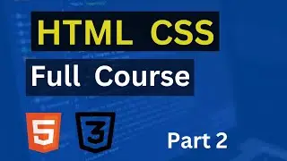 HTML & CSS Full Course - Buttons / Styling