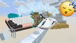 Keyboard + Mouse Sounds ASMR [Solo Bedwars]
