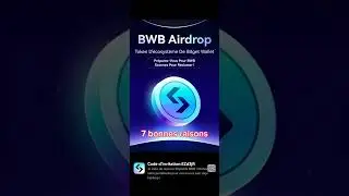 #BWB token de #Bitget #Wallet AIRDROP à saisir !