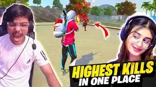 LAKA GAMER HACKER LEVEL HEADSHOT GAMEPLA WITH CUTE GIRL ON BR RANKED😱