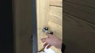 Зимний кран в каркасном доме