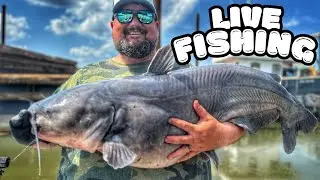 LIVE FISHING!! Cooper River and more!