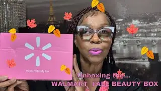 WALMART BEAUTY BOX/fall 2024 Unboxing #seasonedbeautiesunbox #walmartbeautybox