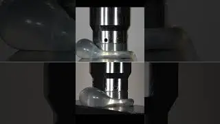 🤩 Breast Implants CRUSHED By Hydraulic Press 🤩