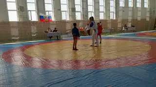 Схватка за выход в финал вк 31 кг 2014 гр