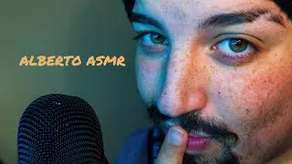 ASMR Spit Painting, Mouth Sounds, Kiss