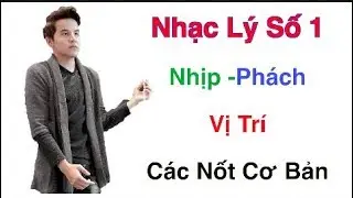 Học Nhạc Lý 1: Cách Đếm Nhịp Phách và Vị Trí Các Nốt
