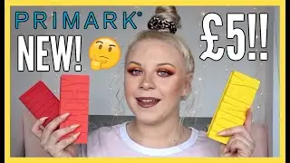 TESTING NEW PRIMARK EYESHADOW PALETTES 🍯🍑🍒 | makeupwithalixkate