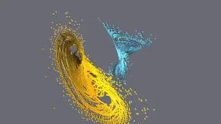 Newton-Leipnik strange attractors dancing to Bach
