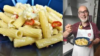 Pasta con Cavolfiore, Filetti di Acciuga e Peperoncino