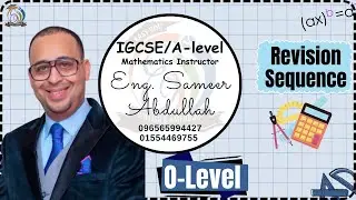 Eng. Sameer Abdullah Explaining Super Revision Sequence Math IGCSE With Solving!!!