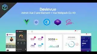 Devinvue - Admin Vue 2 and Element + Vue Webpack CLI Kit | Themeforest Website Templates and Themes