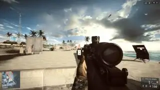 How to Scopezzzz at the Battlefield 4 Testrange BUG! SHIT GAME! BUGFIELD!