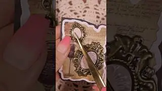 ASMR Art Journaling #shorts #artjournal #journal