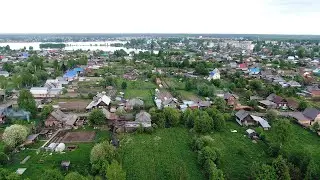 Полёты над городом Кирс.  Калининский и станция. Дрон Mavic 2 Zoom