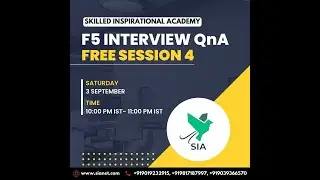 F5 Latest Live Production Interview Questions with Answers Part 3