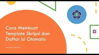 Cara Membuat Template Laporan Skripsi dan Daftar Isi Otomatis
