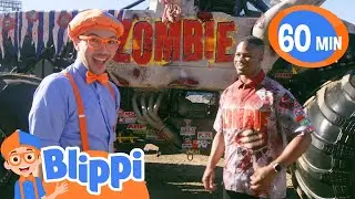 Learn about Monster Trucks | Fun with Blippi! | Blippi Educational Songs for Kids