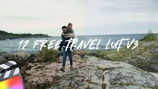 12 FREE TRAVEL LUT V3 Final Cut Pro | TIP315. 파이널컷 무료 여행 영상 색보정 LUT 공유