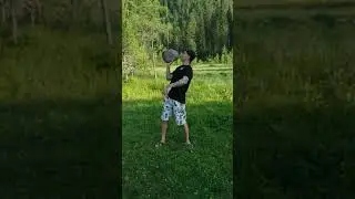 Жим камня 16кг. Разминка 🙃