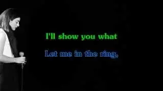 [Karaoke] LORDE - Glory and Gore (Karaoke/Instrumental) with lyrics Singalong