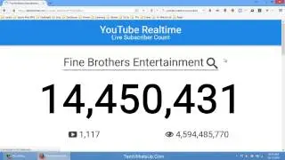 See Real Time Youtube Channel Subscribers Count