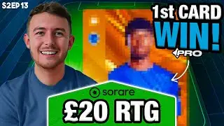 1st Sorare Pro Card WIN 🥇 Sorare U23 Road To Glory (EP13)