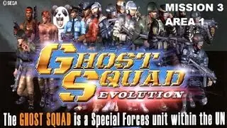 Sega GHOST SQUAD EVOLUTION! Stage 3 Area 1 Gameplay