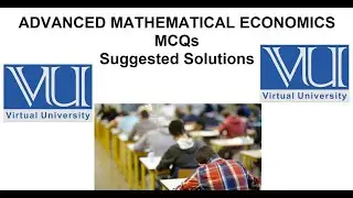 MCQs_Advanced Mathematical Economics_Virtual University