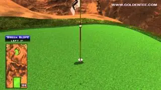 Golden Tee Great Shot on Grand Canyon!