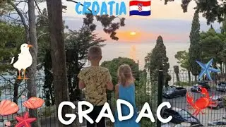 Šetnja kroz Gradac, Hrvatska 🇭🇷 august 2024 #croatia #croatiatravel #youtube #new  #visitcroatia