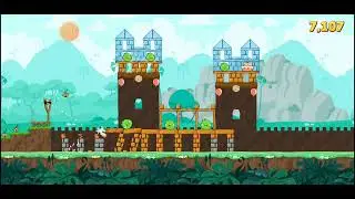 прохождение Angry Birds Friends первая часть