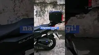Pinakamatibay na mukang alloy topbox kasi nga plastik! Hihi