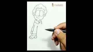 DRAWING JON ARBUCKLE  - THE GARFIELD