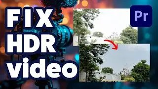 How to fix overexposed HDR video