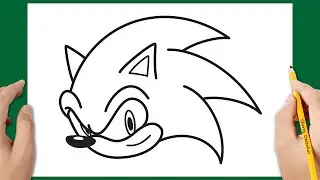 Como desenhar o Sonic