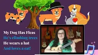 Ukulele Strings + My Dog has fleas | Sing Create Play