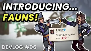 There Are Fauns in My Medieval Fantasy Game (Indie Game Devlog)