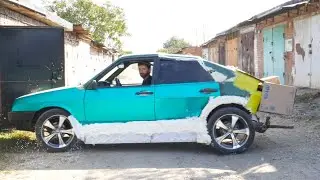 Project for redesigning the body of a VAZ 21099. Preparing a car for drifting based on a 2106