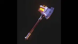 #MODELING3D axe