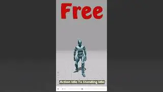 Action Idle To Standing Idle. Mixamo animation for use in Daz Studio by a Genesis 9 character