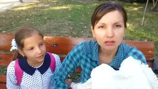 Ирочка Инфо и братик Андрюша сдают кровь из пальца