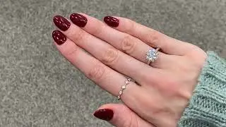 Luxurious Round Briliiant solitaire engagement ring 💍