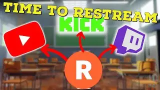 How to Mutlistream to Twitch, Youtube or Kick - Multicast with ReStream