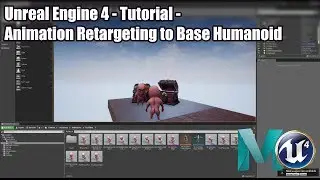 Unreal Engine 4 - Tutorial - Animation Retargeting to Base Humanoid