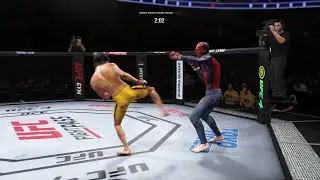 UFC4 Bruce Lee vs Spider Man EA SPORTS UFC 4 - PS5