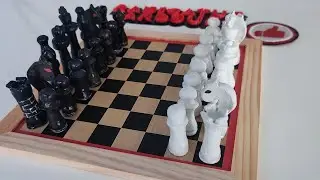 KİLDEN SATRANÇ TAKIMI NASIL YAPILIR ♟️ | We maken een schaakspel van klei (part2)