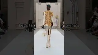 Thom Browne Haute Couture FW 24/25✨ Data analytics report ✍️ #fashion #runway #model #thombrowne 